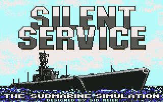 Silent Service screenshot 2 for Commodore 64